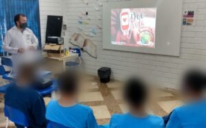 Leia mais sobre o artigo OFICINA DOE VIDA NO CASEP DE CAÇADOR