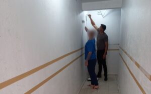 Leia mais sobre o artigo PINTURA DO CORREDOR DO CASEP DE JOAÇABA