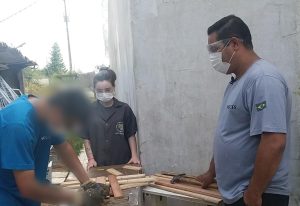 Leia mais sobre o artigo PINTURA DE MADEIRAS NO CASEP DE CURITIBANOS