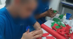 Leia mais sobre o artigo OFICINA DE CONFECÇÃO DE MÓBILES NO CASEP DE JOINVILLE