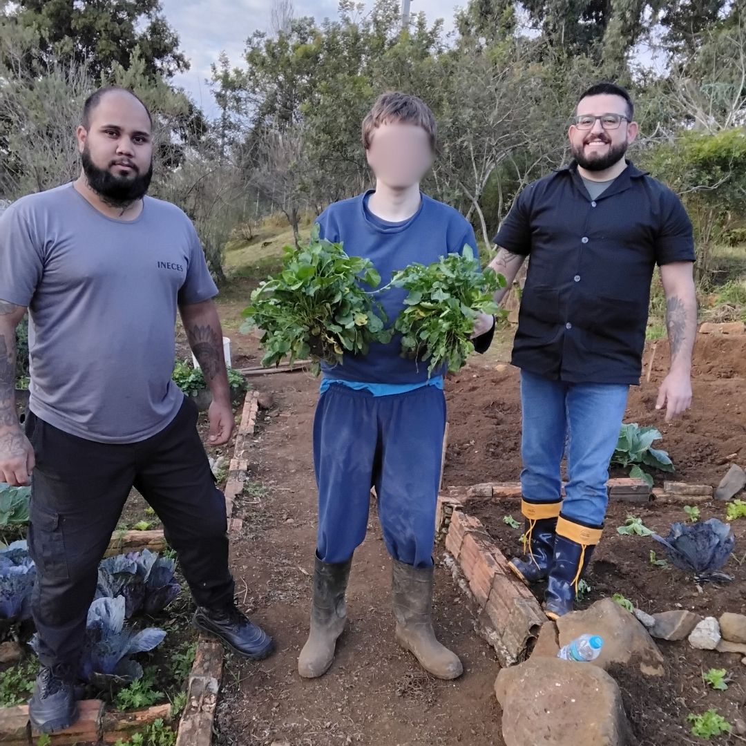 No momento, você está visualizando HORTA TERAPÊUTICA ENVOLVE ADOLESCENTES DO CASE CURITIBANOS EM PROCESSOS DE CULTIVO